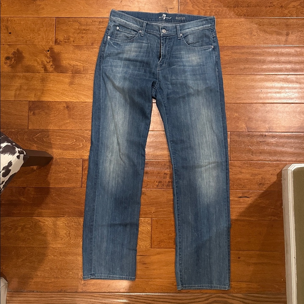 7 For All Mankind Austyn Blue Jeans